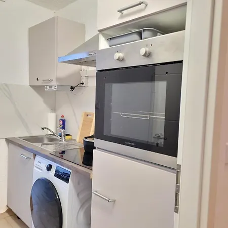 דירה Wohnreich Zentral - 4og 3 - 1-zimmerwohnung אולם